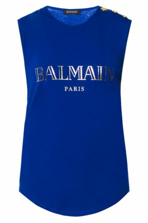 Logo-printed top, zdjęcie 1 Logo-printed top od Balmain